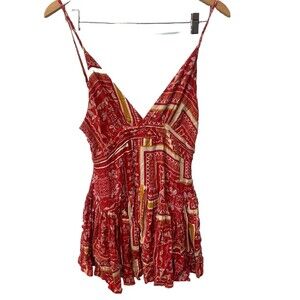 NWT We're All Pretty Girls Womens Mixology NAOMI MINI DRESS in Red Size M